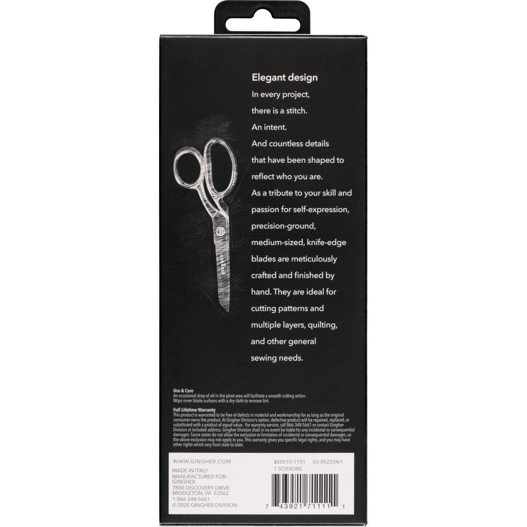 Gingher 7in Knife Edge Dressmaker Shears