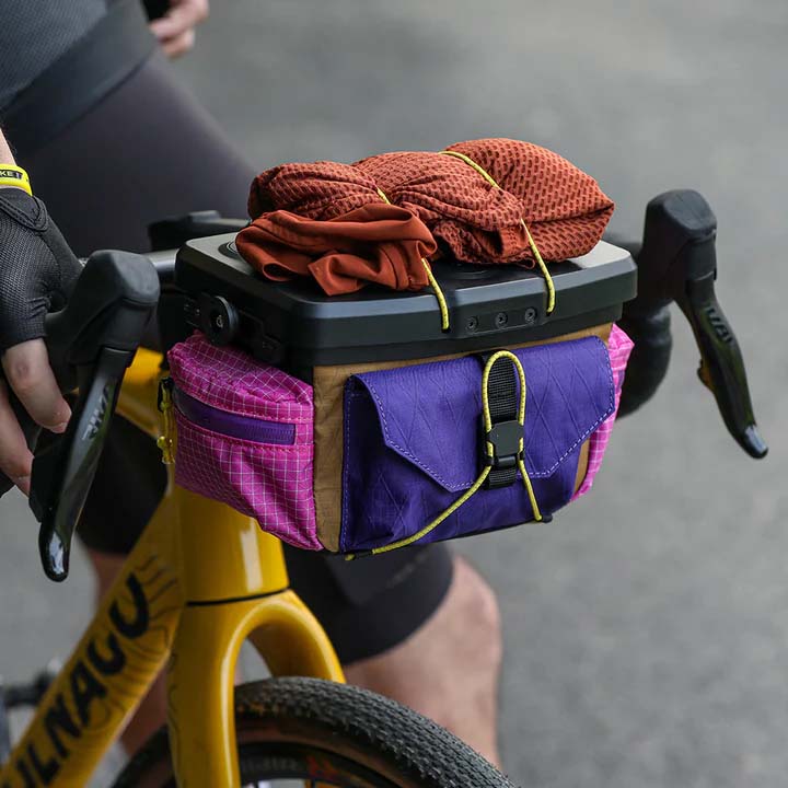 StowBar Modular Quick-Release Bicycle Handlebar Storage Bag